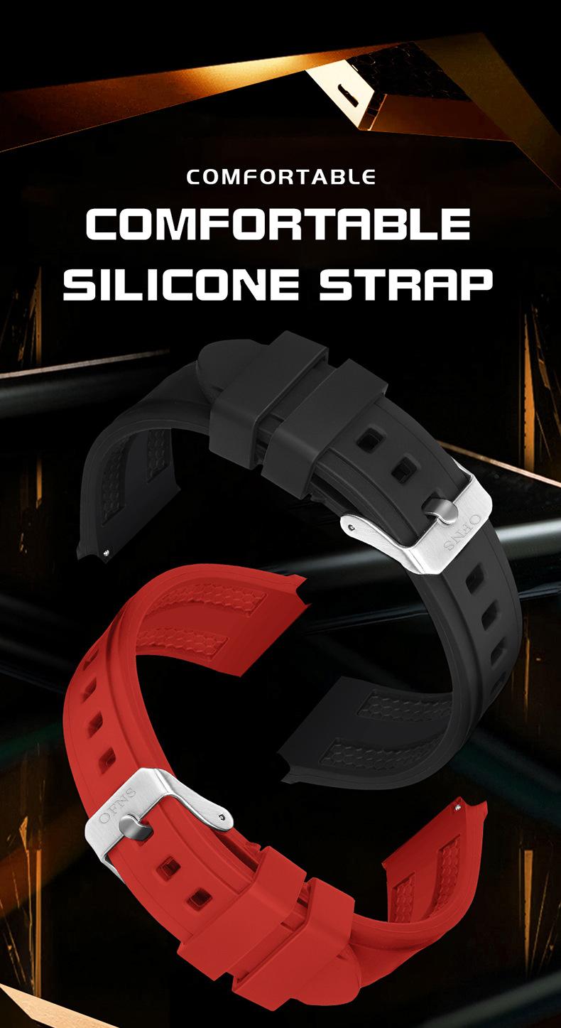 Ladies' sporty digital watch, fashionable digital watch with luminous and alarm functions, modern waterproof unboxed electronic watch,-quality design