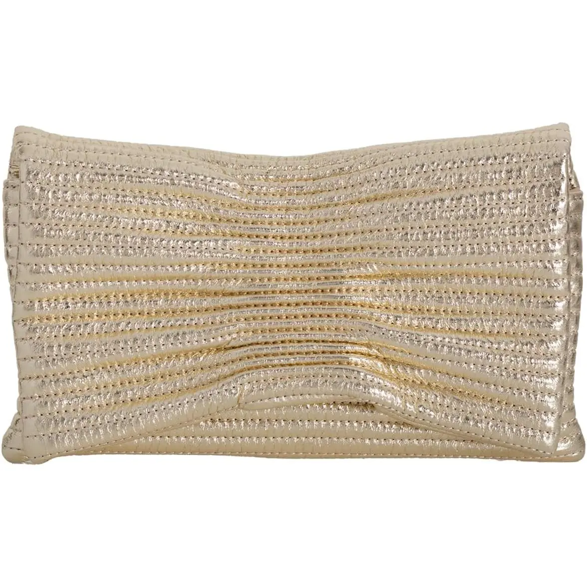 Faux Leather Envelope Clutch Purse
