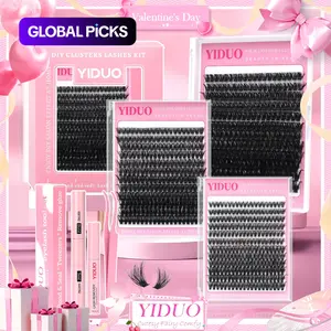 Individual False Eyelashes Kit, Individual Lash Clusters, 1 Box Mixed Length & Styles Natural Look Eyelash Extensions, Self Grafting Curl Eyelashes, Eye Makeup Accessories, Cosmetic #TOP PICKS