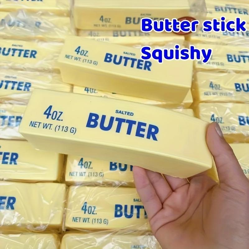 Super Soft Squishy Butter Stick Stress Toy Slow Rising Sensory Fidget for Teens Non Toxic Party Favors Christmas Birthday Gifts