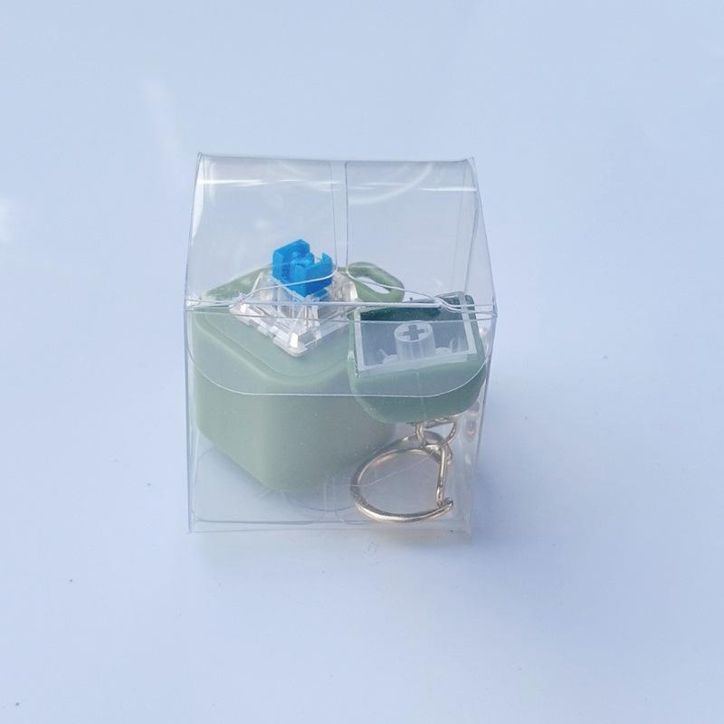 Frog Croaking Keychain - Realistic Sound Fidget Toy with Lights & Durable ABS Plastic Construction for Adults & Kids Focus Relaxation LED Glowing Pumpkin Skull Rings Finger Favors Assorted Christmas Gift Bags Tags dark party favor creative Funny Middle