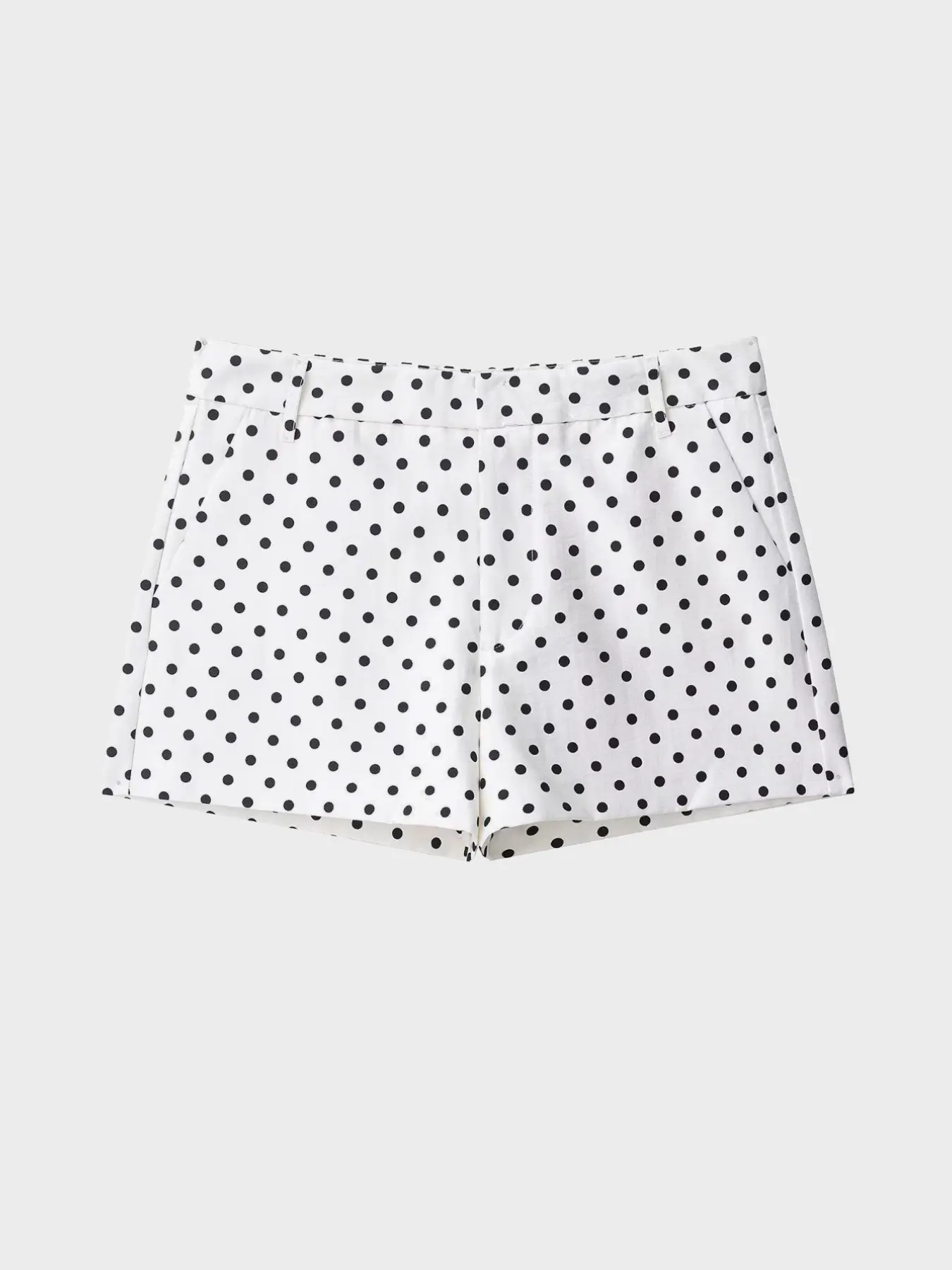 Women's High Waist Mini Polka Dot Casual Shorts, Spring Summer Fashion European Style, Versatile and Comfortable