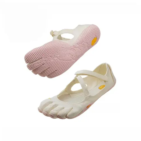Women's Minimalist 5-Toe Fabric Upper Flexible Fitness Shoes - Non-Slip Flat Zumba Shoes for Yoga, Dance (5-Toe Fit, Sizes 36-41)