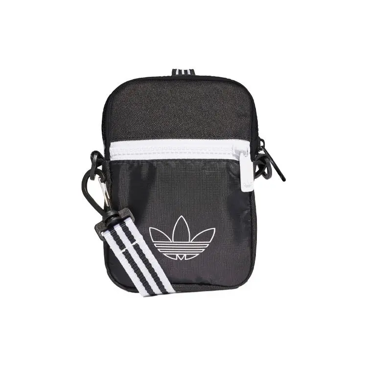 Adidas Originals Sprt Polyester Holiday Crossbody Bag for Men and Women, Classic Style in Black