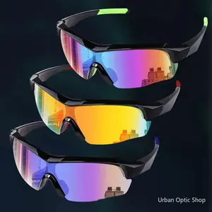 3 Pack Sports Sunglasses For Men And Women With UV400 Protection And Anti-Glare Lenses Multipurpose Eyewear For Cycling, Driving, Travel And Various Outdoor Activities