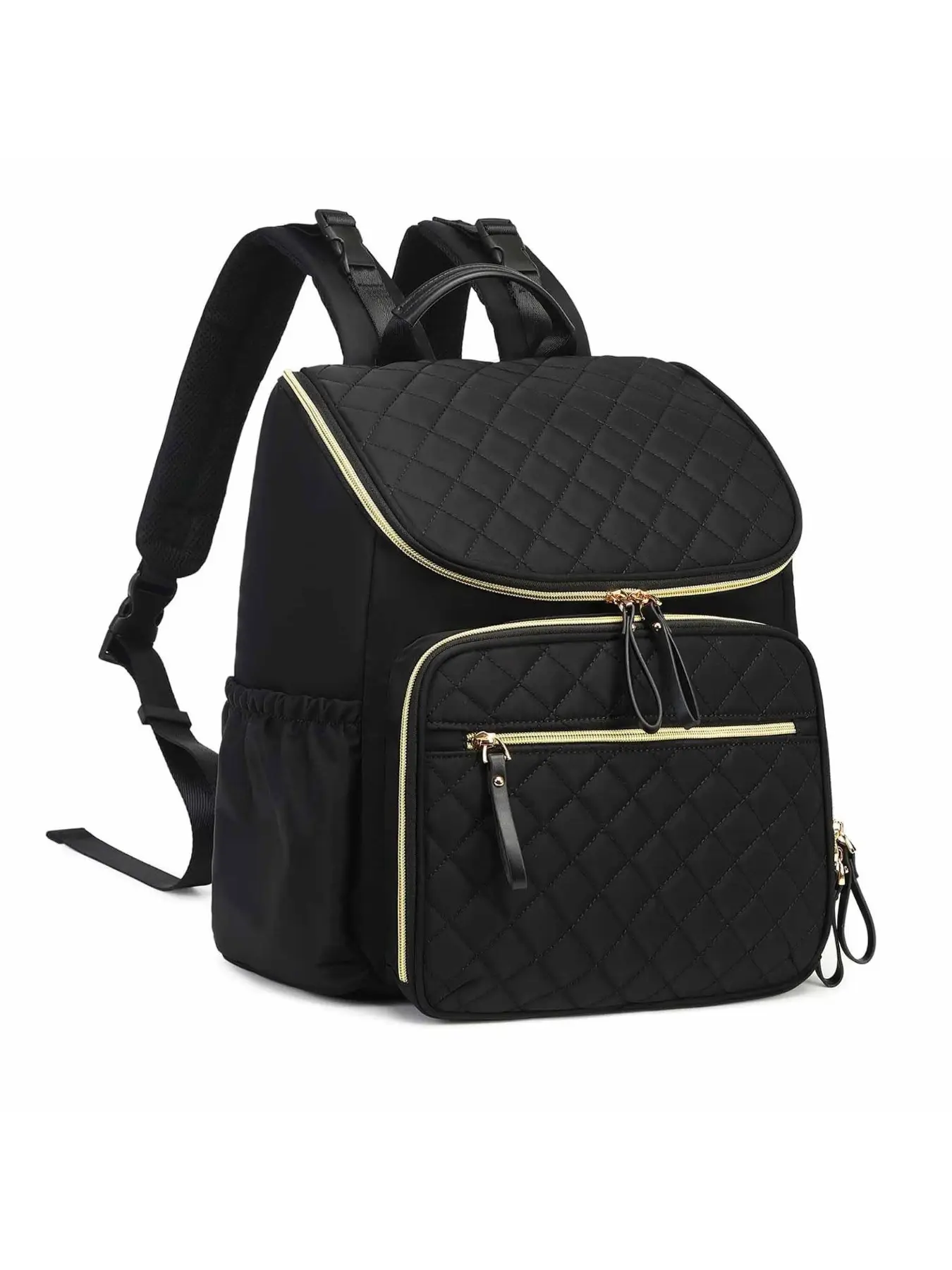 Large Capacity Diaper Bag Backpack, Lightweight Waterproof Travel Backpack, Casual Plain Style, All Seasons Mommy Bag