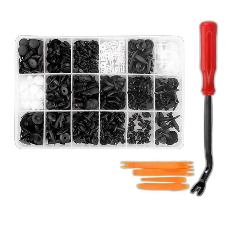 Plastic clip box set of clips for car modification accessories, door panel clips, interior lining bumper door panel clips