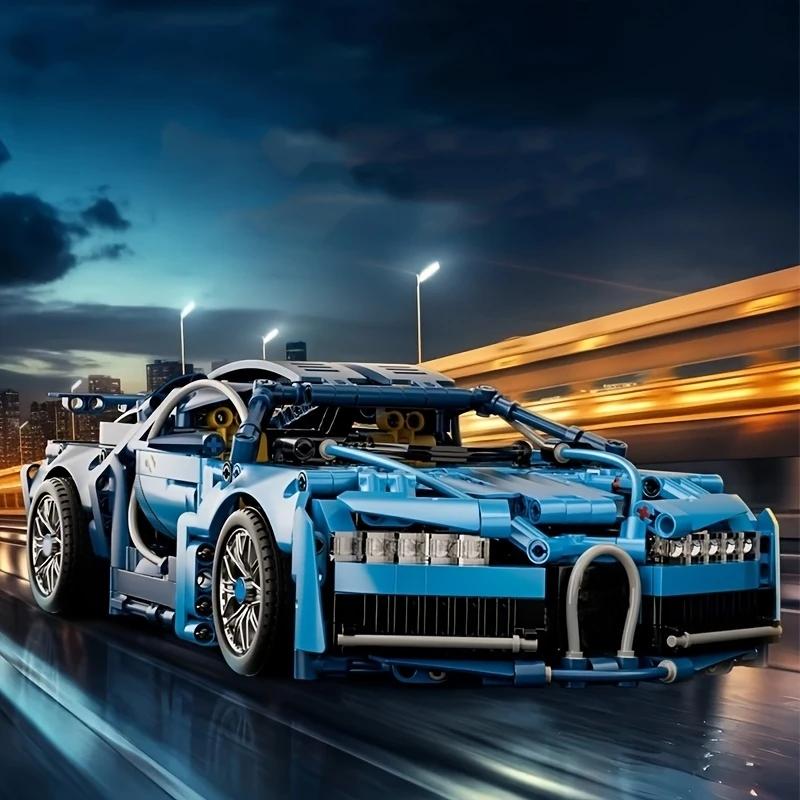 Car Building Blocks Model Toy, Building Sets, 1699pcs/set Desktop Ornament, Creative Blocks Building Toy, Perfect Festival Gift