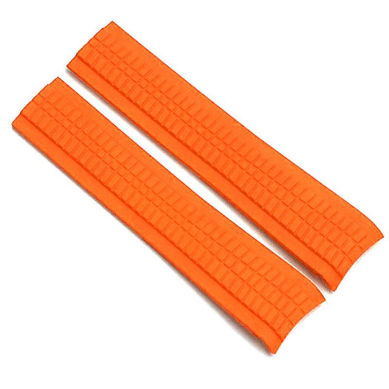 Compatible with Patek Philippe Aquanaut rubber strap, curved sports strap, watch accessories