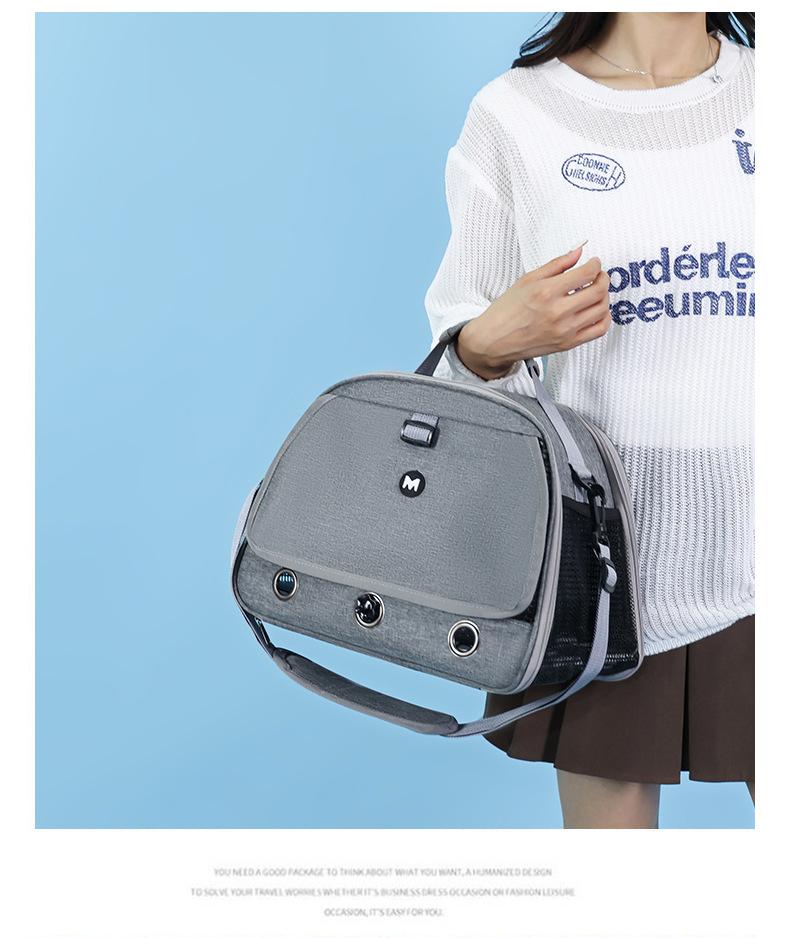 Parrot Bag, Bird Bag, Cross-Body Breathable Bird Walking Bag, Cockatiel Outing Portable Shoulder Transparent Bird Travel Bag Bird Carrier Backpack - Pet Travel Cage with Upgraded Tray and Standing Perches, Breathable & Portable, for Small Birds