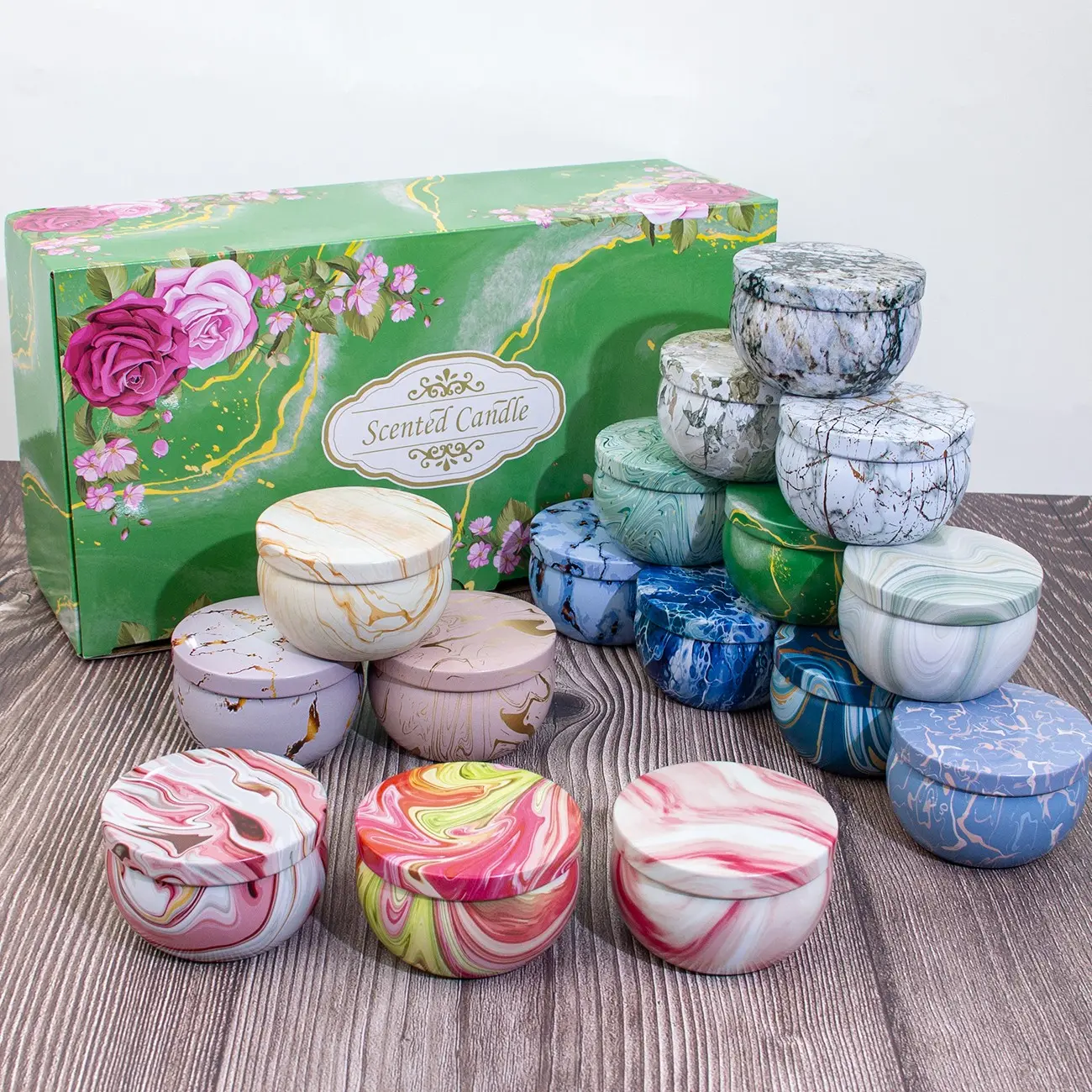 16‑Pack Scented Candles Christmas Gift Set for Women, Aromatherapy Candles for Home Scented, Natural Soy Wax Candles Gift Set for Birthday, Mother's Day, Christmas, Valentine's Day, Halloween