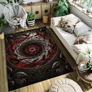 Shadow Vortex Stylish and creative printed rugs, hallway/balcony rugs, bathroom/entrance doormats, home décor, living room/bedside rugs, Halloween/Christmas/birthday gifts.