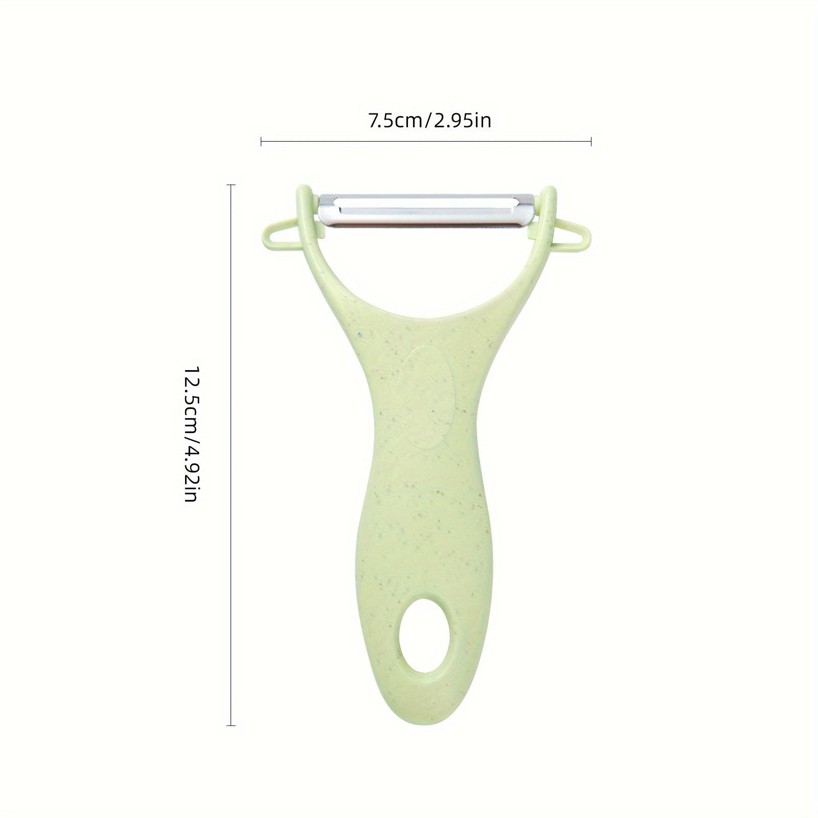 3pcs Stainless Steel Peeler Set - Budget-Friendly Multifunctional Kitchen Gadget with Protective Cover, High-Efficiency Fruit & Vegetable Prep Tool