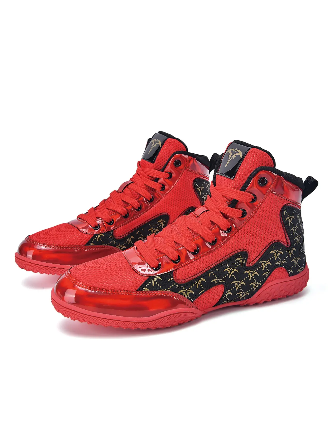 Men's Gym Training Shoes and Sports Shoes, Training Footwear, Trendy Fashion Anti-Slip Durable Boxing Wrestling Shoes, Ideal for Various Sports Training Scenarios