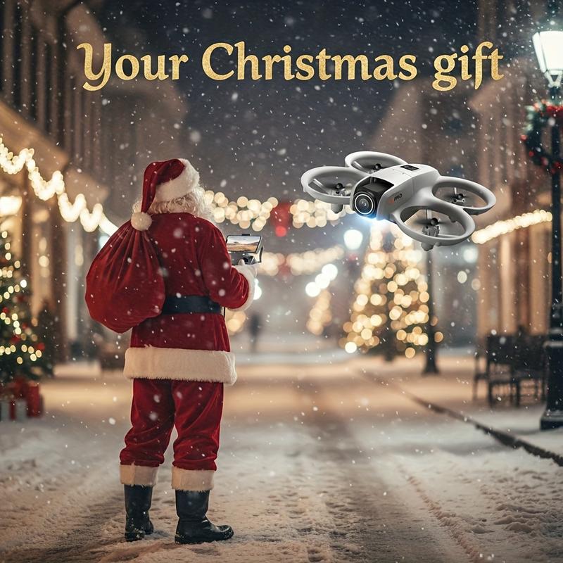 i1 PRO 480p Drone with Dual Cameras 180° Rotation Obstacle Avoidance Optical Flow Positioning 360° Roll Gyroscope One-Key Calibration Take-off Landing Functions