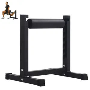 7-Level Adjustable Bulgarian Split Squat Stand – Single Leg Squat Machine with Comfortable Padding, Non-Slip Lock & 350 lbs Capacity – for Lunges, Glutes & Lower Body Strength Training for Home Gym
