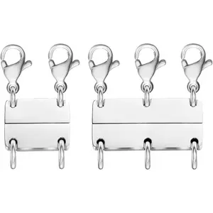 Magnetic Necklace Layering Clasp, Multi-Necklace Separator