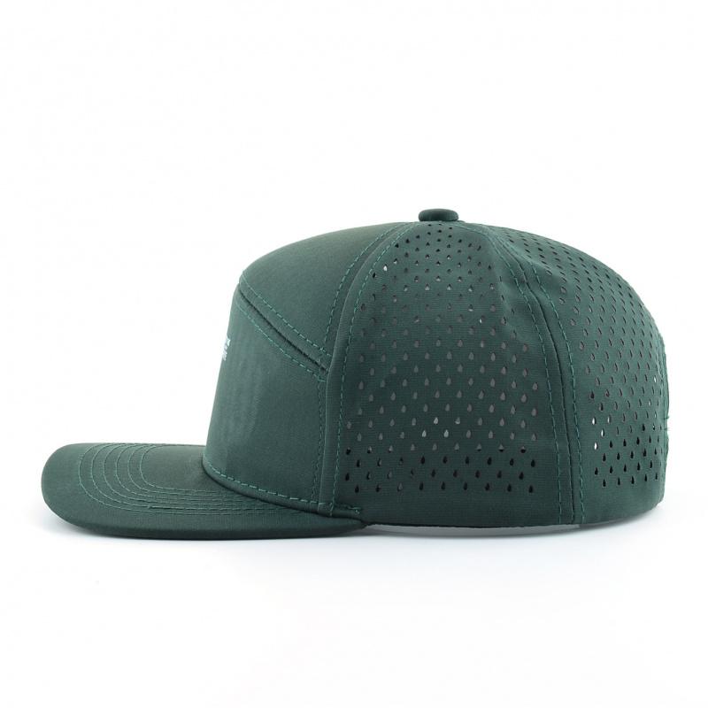 Printed baseball cap for men and women, mesh sports hip-hop cap, sun-shading mesh cap, flat-brim cross baseball cap