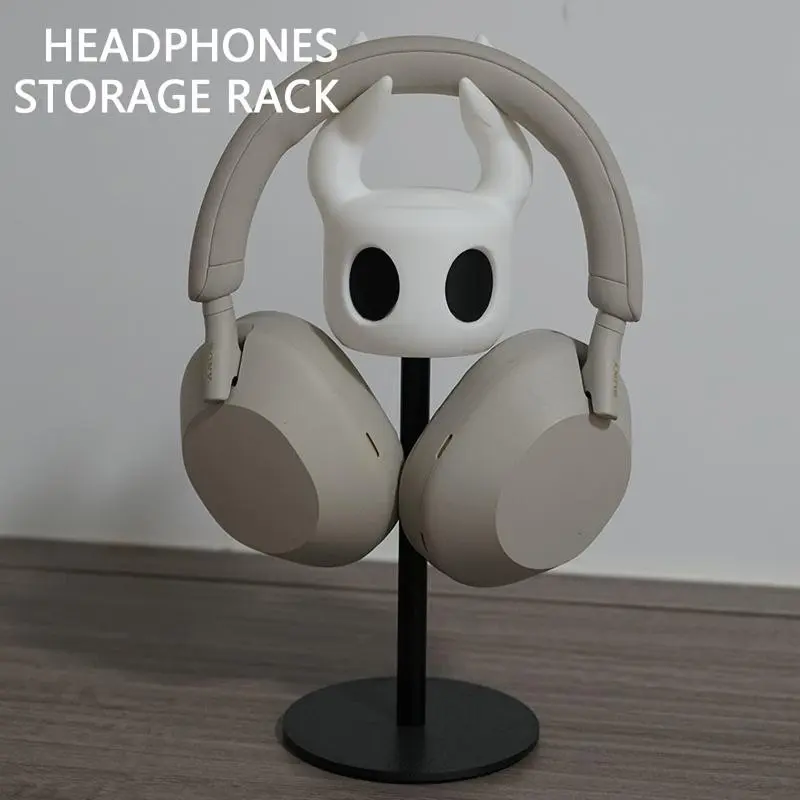 Ergonomic Headphone & Headset Stand for Gaming & Office, Space-Saving Compact Aluminum Desktop Rack, Durable Multi-Functional Storage Holder for Over-Ear Headphones