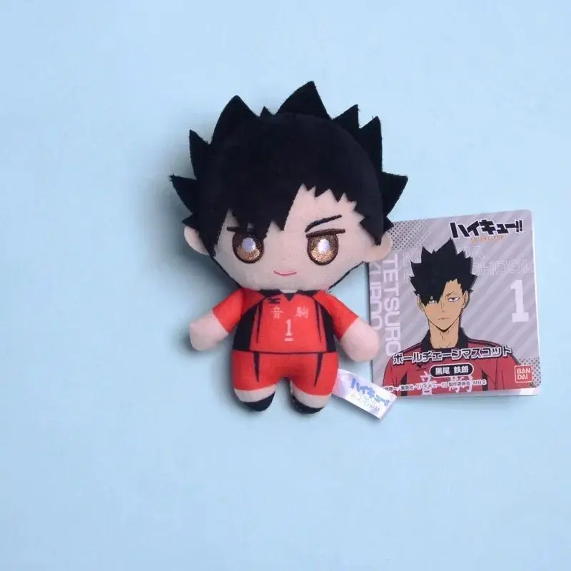 10cm Haikyuu Japanese Anime & Manga Unisex Mini Volleyball Boy Stuffed Plush Toy, Hinata Shoyo Tobio Doll