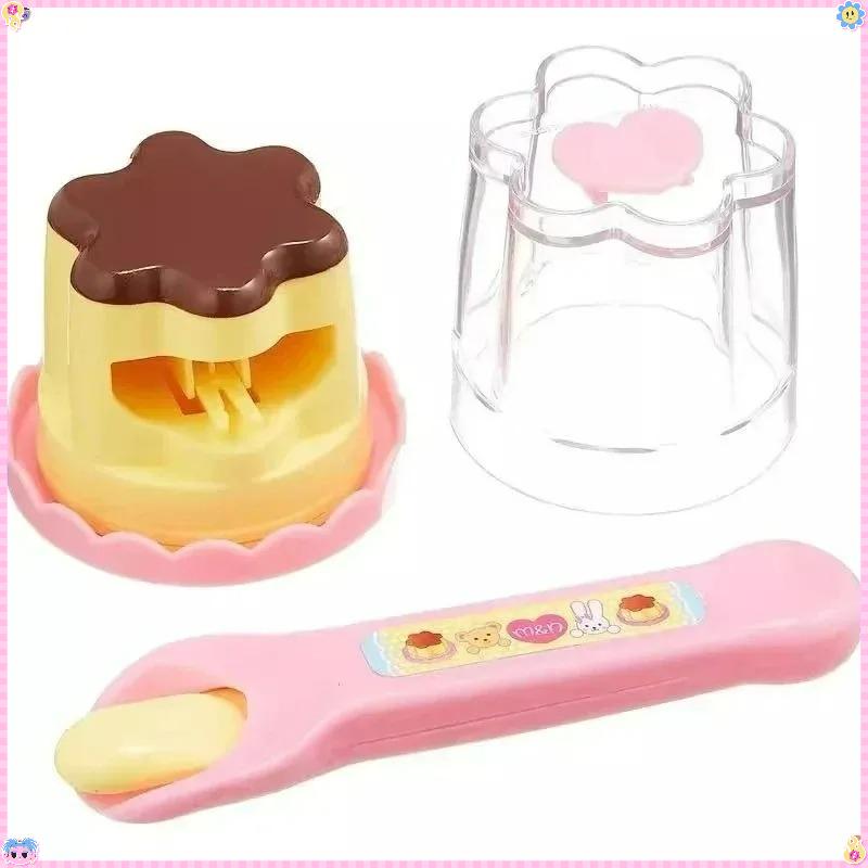@9 Types Food Feeding Toy Japanese Pudding Feeding Toy Ramen Ice Cream Jelly Strawberry Pudding Set Kids' Role Play Toys Gifts