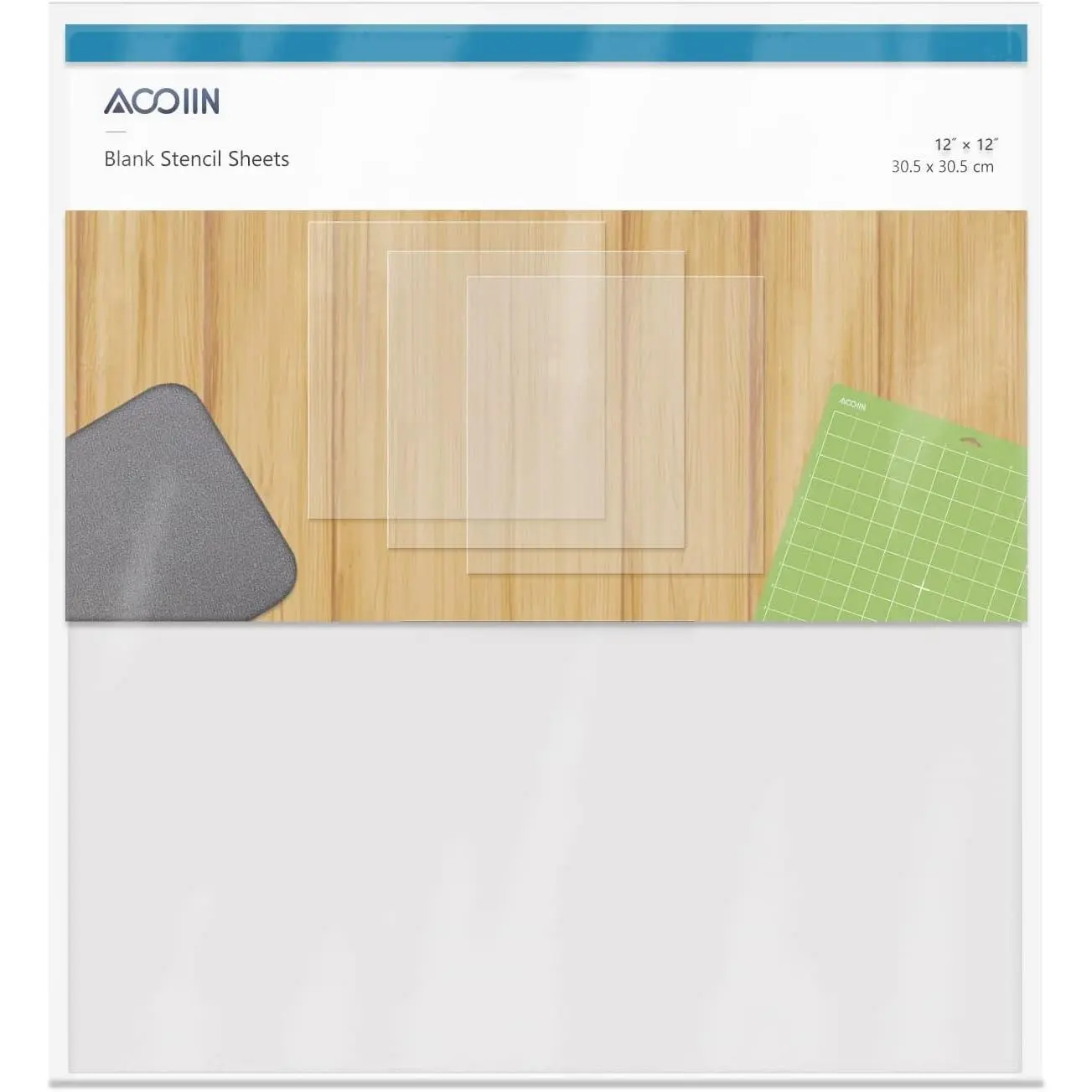 25 Pieces 4 mil Blank Stencil Material Mylar Template Sheets for Stencils 12 x 12 inches