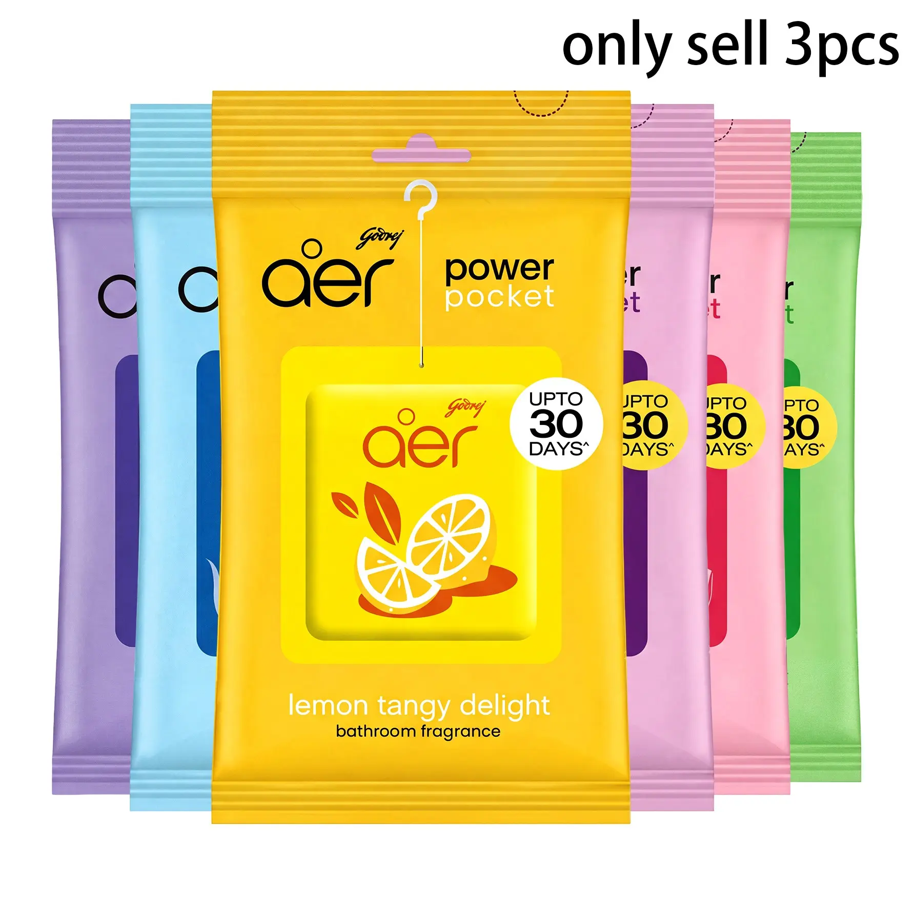 Dual-Use Hanging or Placeable Air Freshener, 6 Scents Available, Ideal for Car, Closet & Bathroom