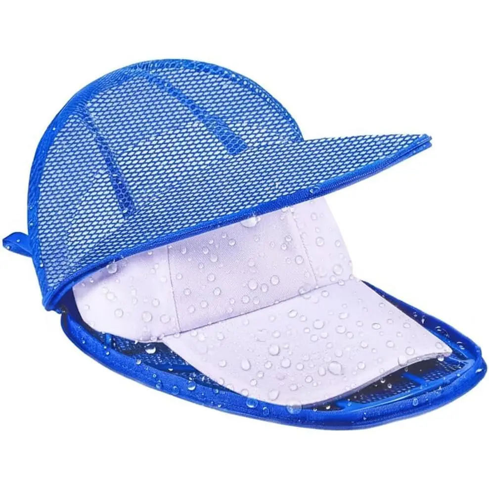 Hat Washer Cage, Foldable Hat Washer for Baseball Caps/Keep shape/Suitable for Adult & 's/ Storage & Portable for Travel/Black