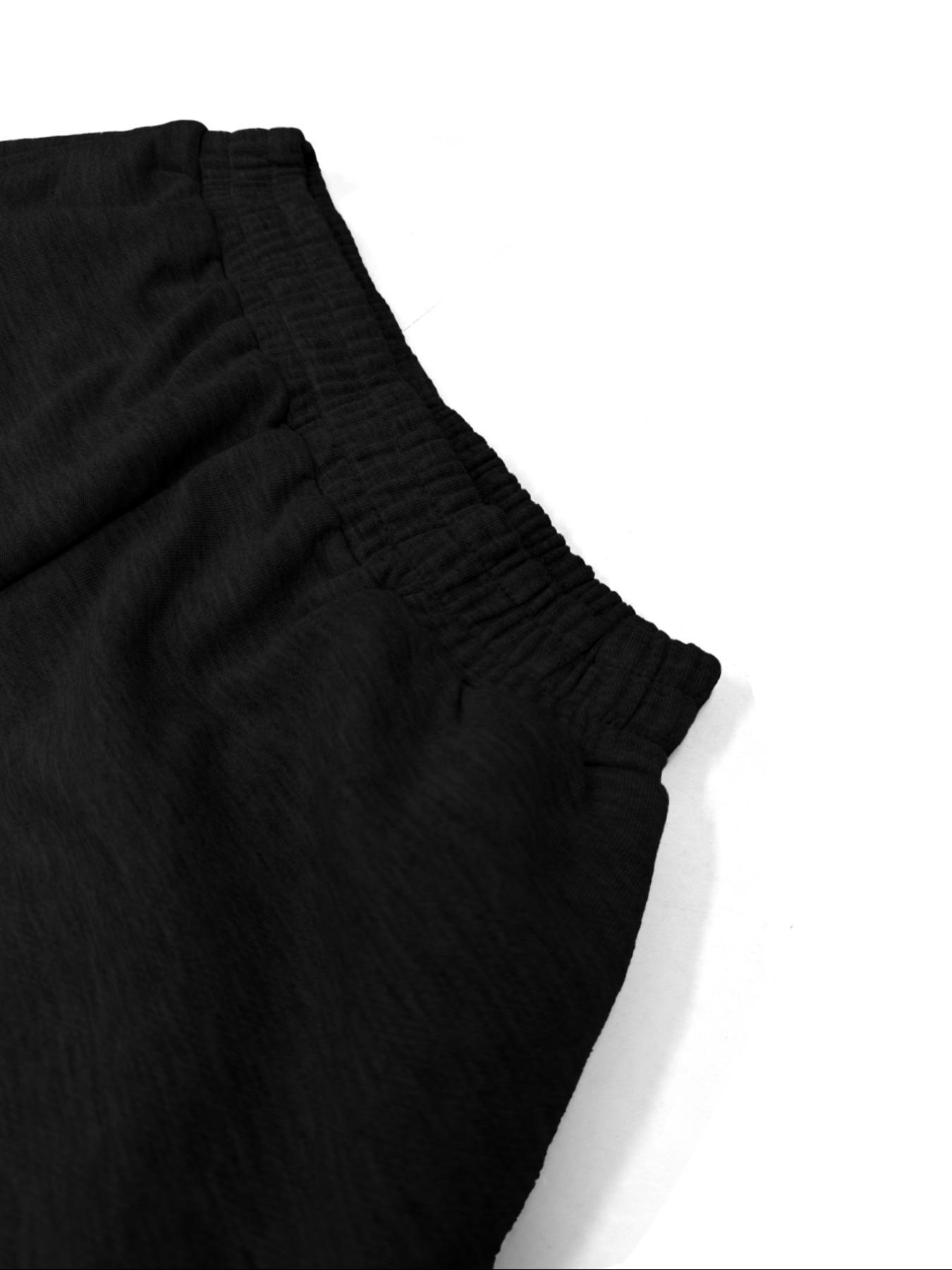 Women's Plain Minimalist Pocket Shorts, Casual Comfy Breathable Lightweight Shorts Fit for Daily Wear, Ladies Bottoms for All Seasons