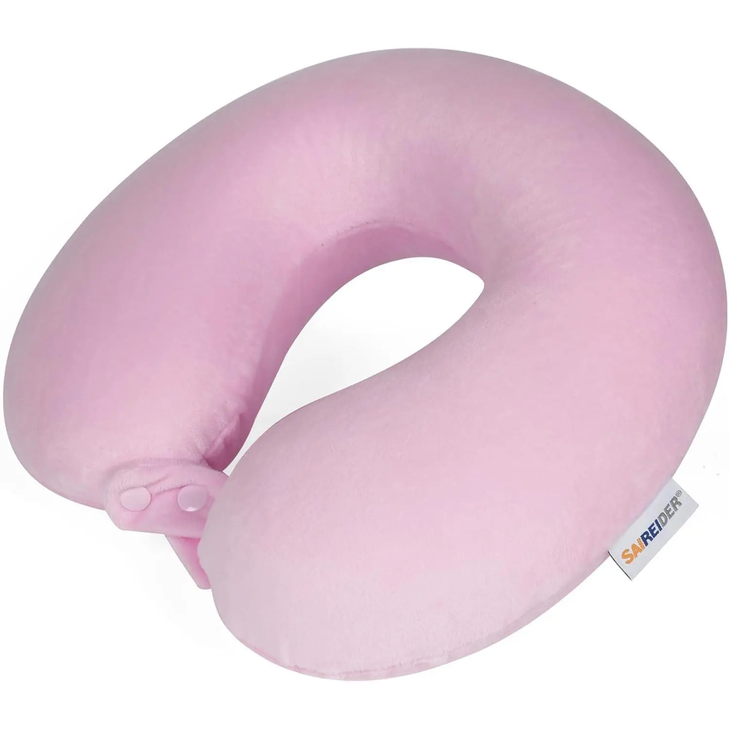 Travel  Pillow  Pure Memory  Airplane Pillow for  Support,Soft Adjustable Pillow for Plane,  &  Recliner ()