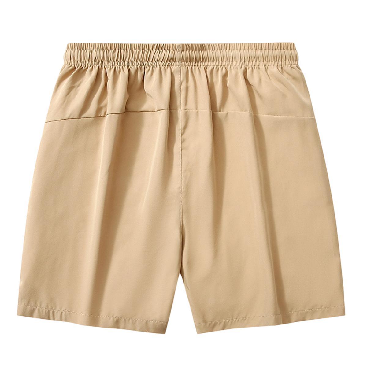 Street Reflective Hybrid Mens Trendy Athletic Shorts with Bold Reflective Graphic Print and Secure Zipper Pockets for Skateboarding Night Runs and Urban Street Style