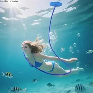 Snorkel Set for Adults and Beginners, Swim Training Snorkel Featuring Comfortable Silicone Mouthpiece, Nose Clip and Earplugs for Pool and Beach Use