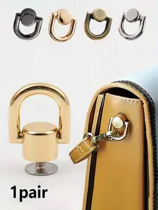 Bag Accessories Set with Metal Buckle, DIY Replacement Clips, Reusable Hardware, Suitable for Various Bags, Women's Gift