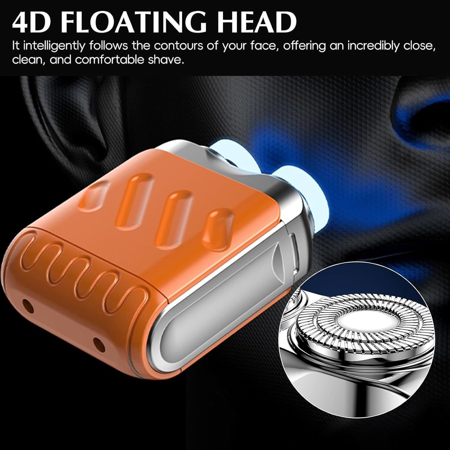Portable Electric Shaver, Cordless Rechargeable Shaver Machine, 1 Box Double-Head Magnetic Shaver with Cleaning Brush, Charging Cable and Storage Bag, Travel Shaver for Outdoor Use, Dual Head Shaver, Shaving Tool Portable Electric Shaver, Cordless Rechargeable Shaver Machine, 1 Box Double-Head Magnetic Shaver with Cleaning Brush, Charging Cable and Storage Bag, Travel Shaver for Outdoor Use, Dual Head Shaver, Shaving Tool