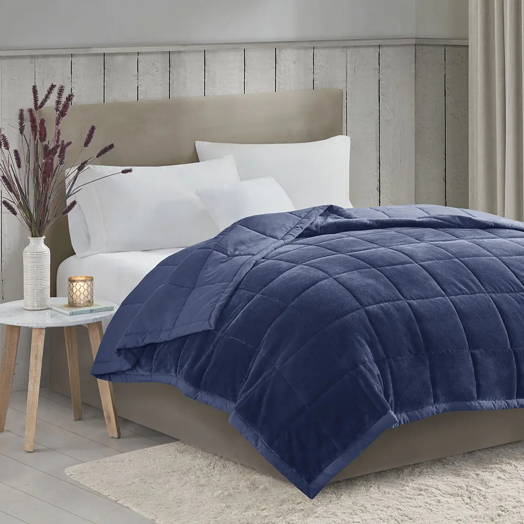 Nokaa Reversible HeiQ Smart Temperature Down Alternative Blanket – All-Season Cooling & Warming Bed Blanket, Soft Lightweight Quilted Comforter for Bedroom, Living Room, Couch, Multiple Sizes Available, Machine Washable, Oeko-Tex Certified
