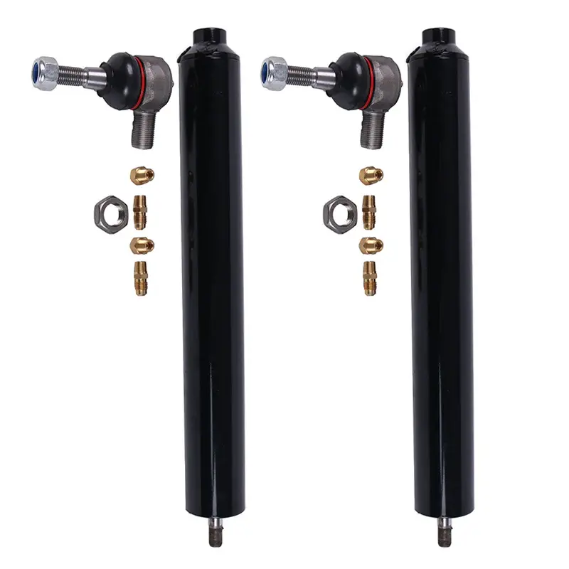 FridayParts 2 Pieces Power Steer Cylinder E2NN3A540BA for Ford New Holland Tractor 2000 3000 4000 Series 2100 2150 2600 3100 3150 3600 4100 4110 4610 531 532 600 620 650 800