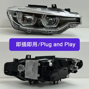Applicable for 13-18 BMW 3 Series F30 F35 headlight assembly upgrade to new spoon-style headlights.