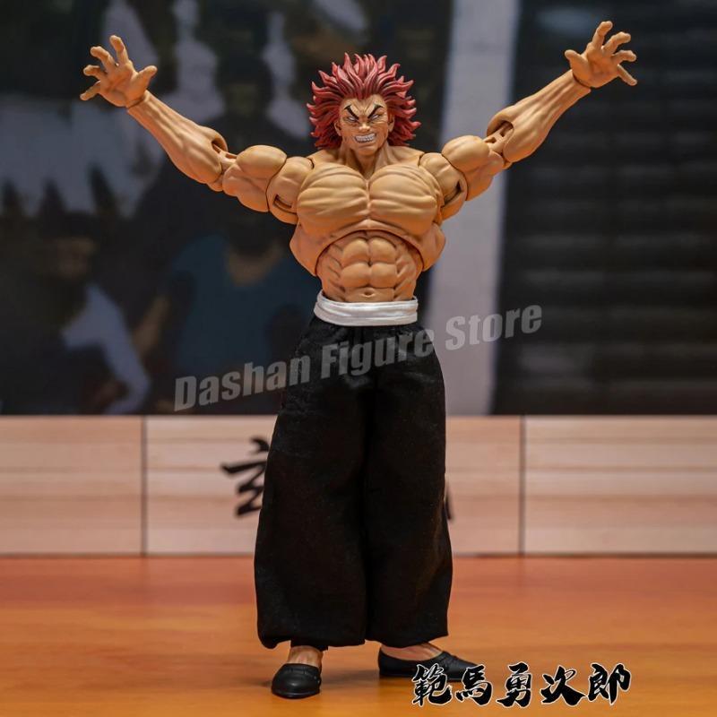 ST Baki Hanma Son Of Ogre Action Figure Hanma Yuujiro Figurine Ko Fighting PVC Collection Anime Yujiro Figures Model Toys Gifts