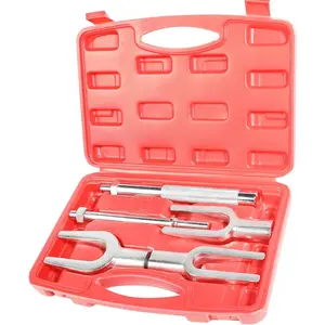 RACOONA 5PCS Ball Joint Separator,Ball Joint Tie Rod and Pitman Arm,Car Accessories Tie Rod Removal Tool Set Pickle Fork Ball Joint Separator Set Tie Rod,Ball Joint Separator Kit for Cars Light Trucks