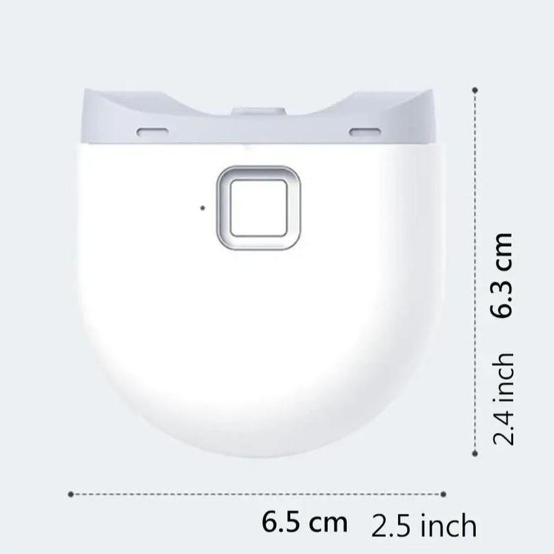 Electric Nail Clipper with Light, Automatic Nail Trimmer, Mini Nail Clippers for Home & Travel, Manicure & Pedicure Tool for Women & Men