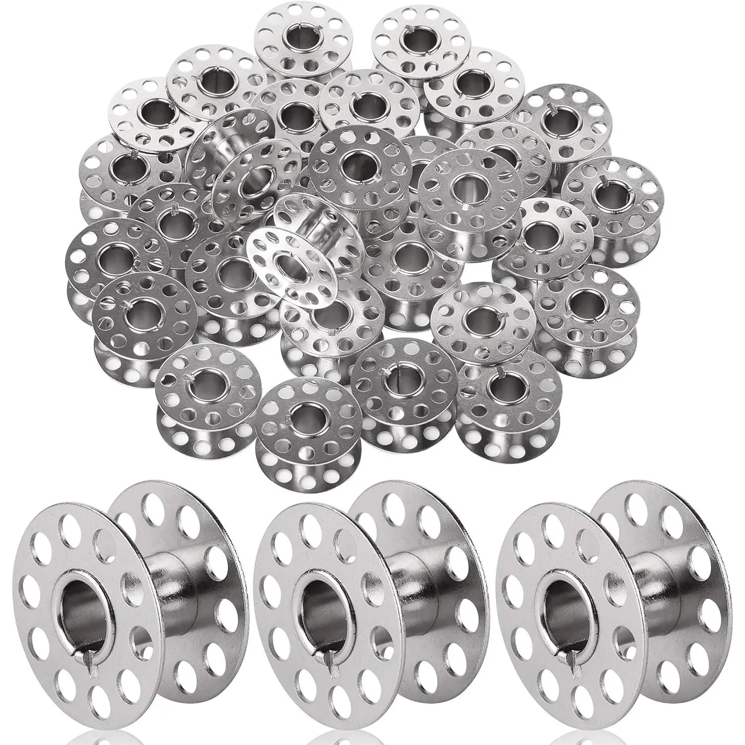 - Bobbins, Metal Bobbins, 32 Pack, Bobbins for Sewing Machine | Bobbins for  Sewing Machine, Bobbins for  Sewing Machine, Sewing Machine Bobbins, Sewing Machine Accessories