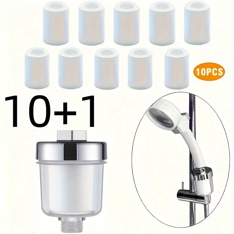 Advanced Water Purification Faucet, Easy Installation, Universal Fit for Homes, Hotels & RVs, with Replaceable Filter, Plastic Material