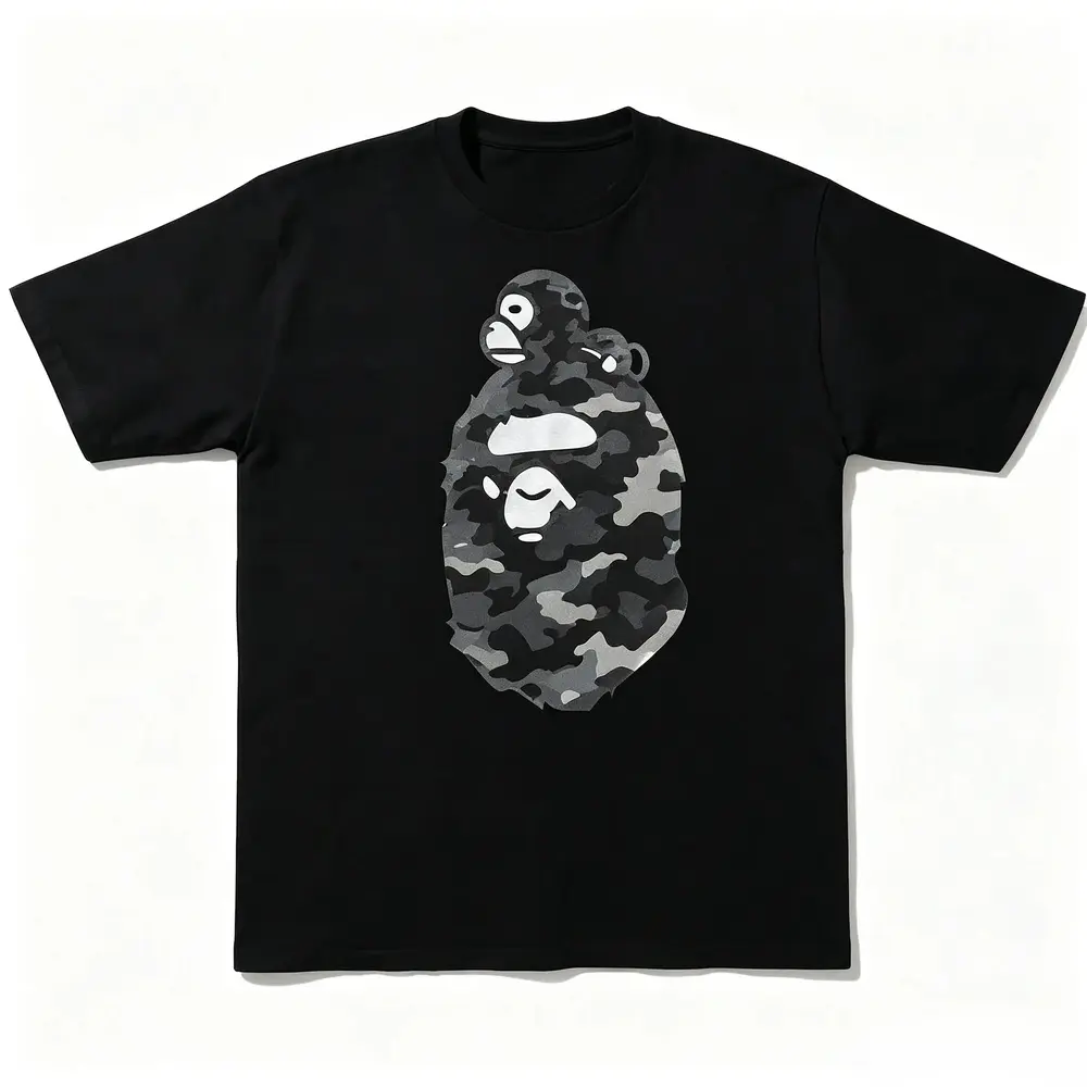 Graphic Short Sleeve T Shirt Men Streetwear Casual Crew Neck Basic Tee Day Fabric