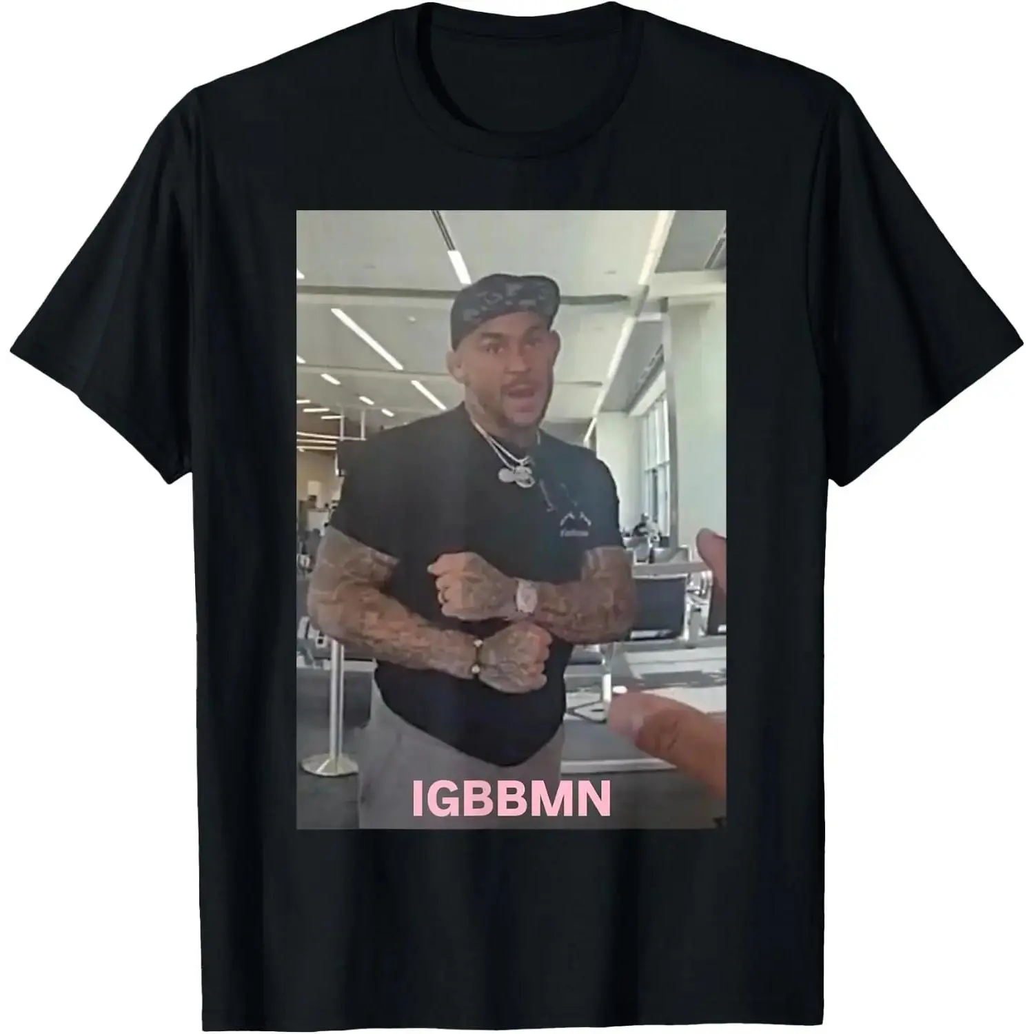 100%Cotton unisex Dustin Poirier IGBBMN T-Shirt