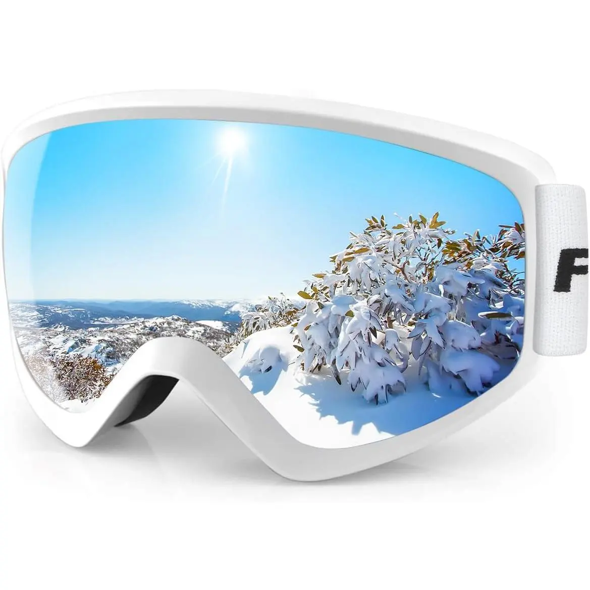 Ski Goggles for Boys Girls Youth-OTG Anti-Fog Over Glasses  Snow/Snowboard Goggles