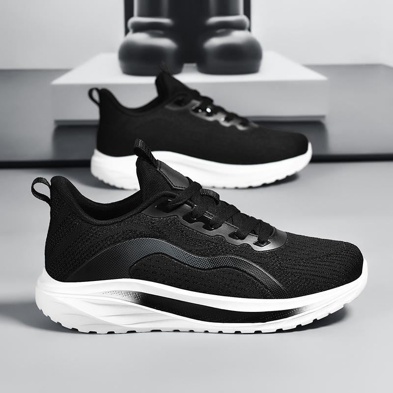 (New)Men's Extra Large Sports Casual Shoes, Breathable Running Shoes with Thick Sole, New Four-Season Shock Absorption Outdoor Breathable Casual Sneakers, Fashionable Men's  Shoes(Gift)11