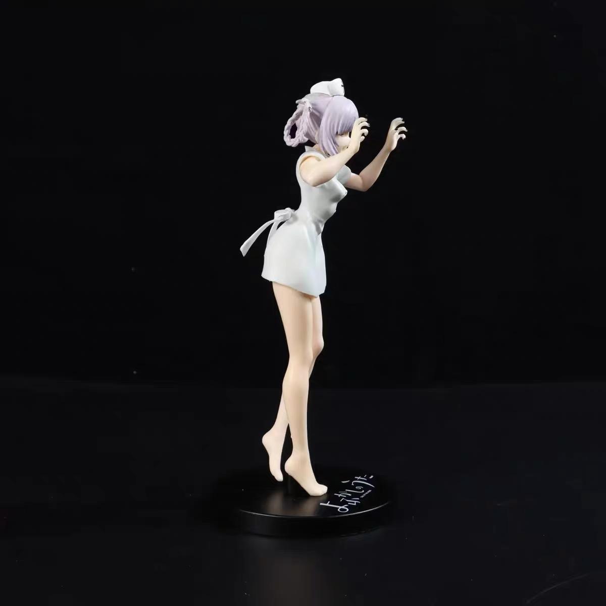 Hot 18cm Anime Call Of The Night Nanakusa Nazuna Vampire Nurse PVC Action Figure Collection Model Doll Ornaments Toys Gift