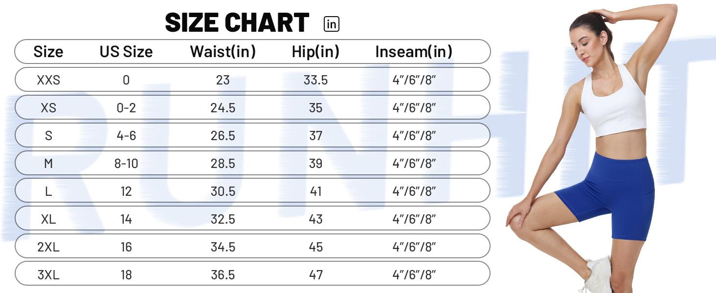 Women's Biker Shorts No Front Seam 4"/6"/8" High Waist Tummy Control Workout Yoga Gym Running Spandex Shorts Pockets