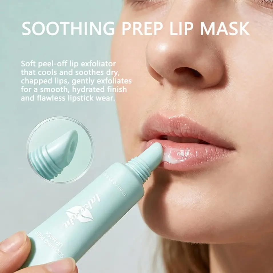 10ML Peeling Lip Mask, Soothing and Moisturizing Lip Care, Gentle Exfoliating Hydrating Lip Mask, Softening and Nourishing Lips