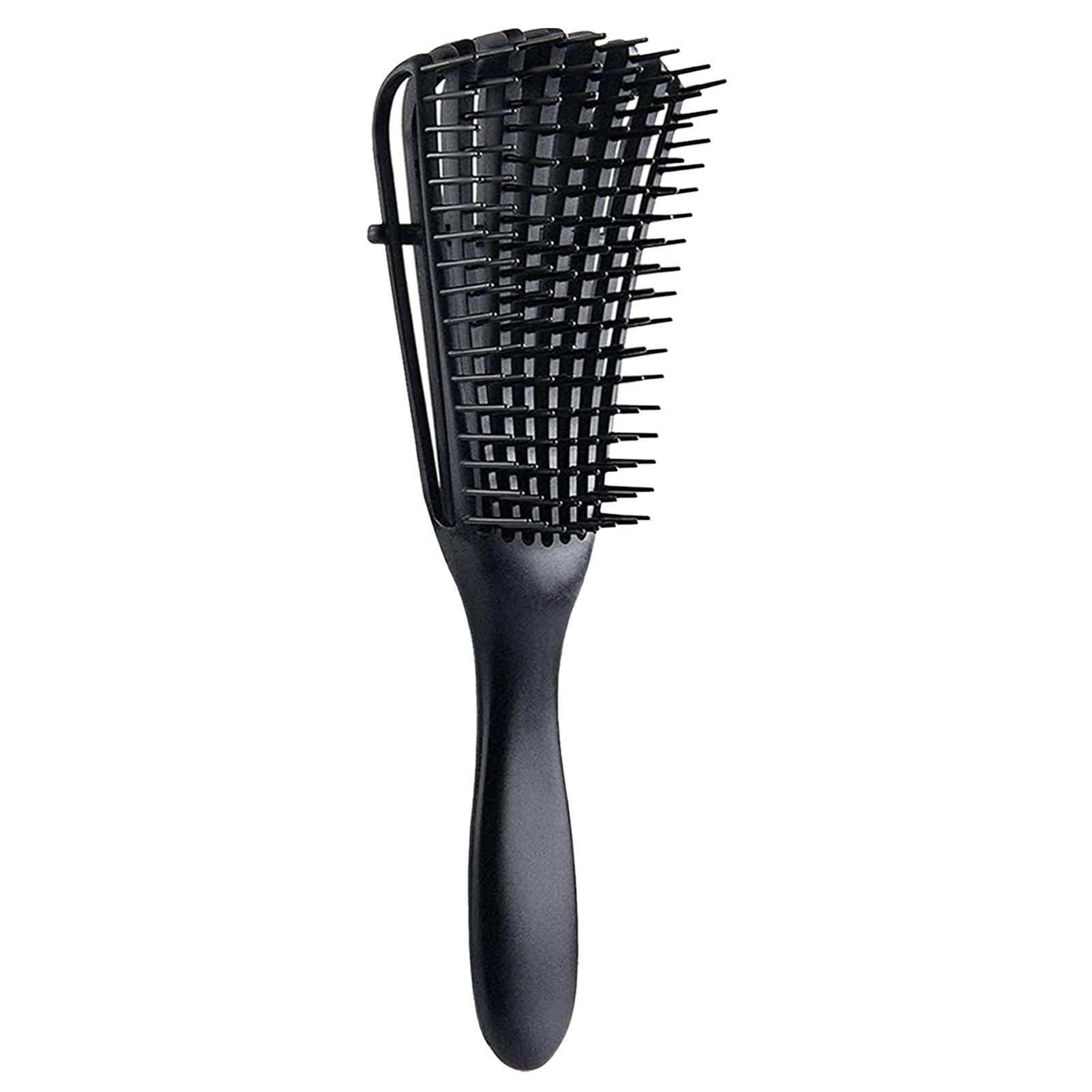 8-Claw Hair Comb for Volumizing, Soft Massage Brush, Scalp Massager, Detangling Comb for Curly Hair, Detangling Hairbrush, 1 Piece, Finishing Comb
